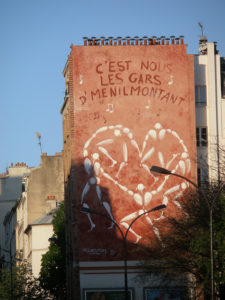 Street art a Parigi Mesnager