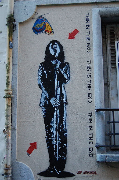 Street art a Parigi - Pochoir Jeff Aérosol