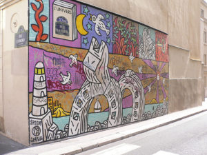 Street art a Parigi - Speedy Graphito