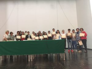 premiazione AMOPA - classe premiata
