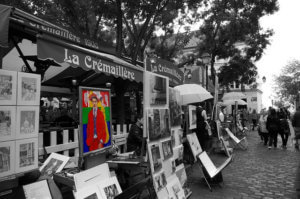 Place du Theatre Montmartre